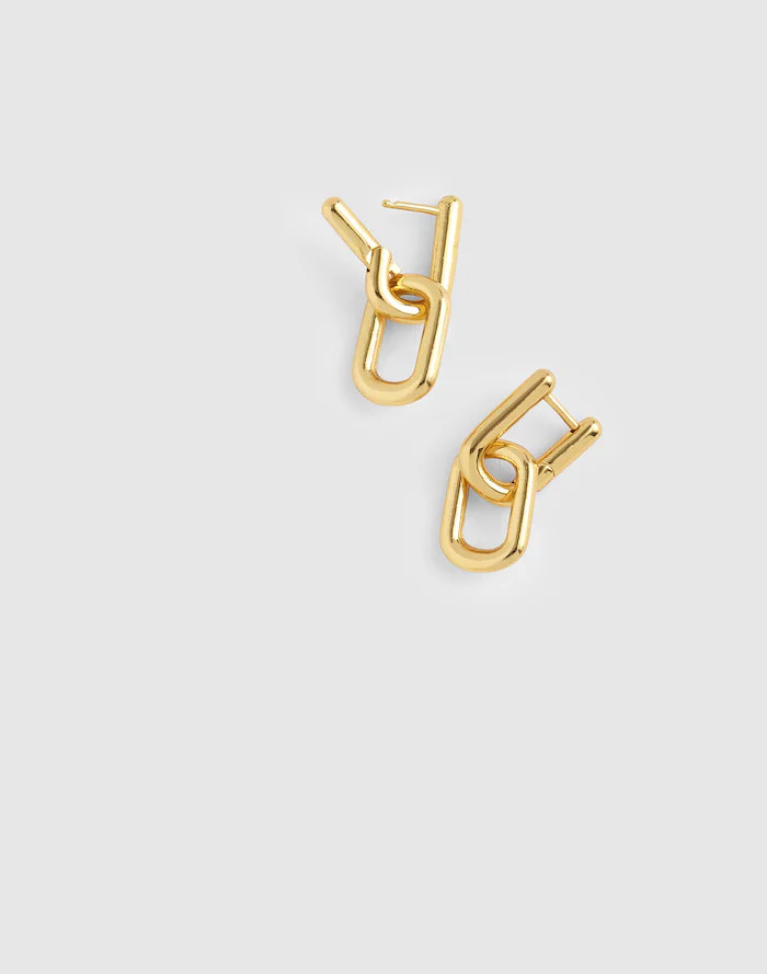 Carabiner Link Hoop Earrings | Madewell