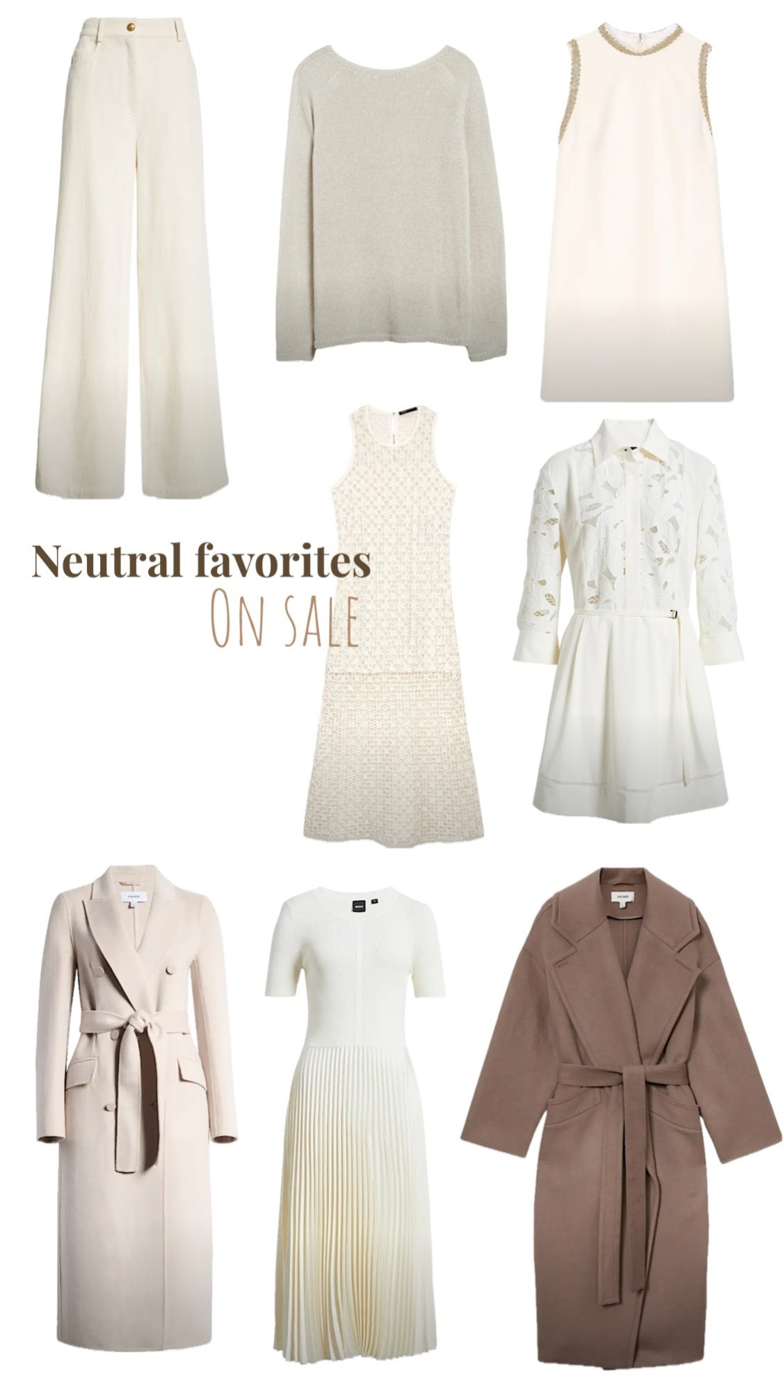 Neutral summer favorites on sale 🤍

#LTKSeasonal #LTKStyleTip #LTKSaleAlert