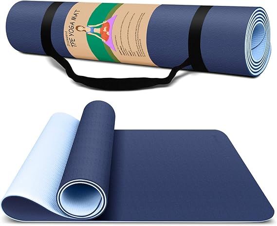 Dralegend Yoga Mat Exercise Fitness Mat - High Density Non-Slip Workout Mat for Yoga, Pilates & E... | Amazon (US)