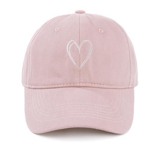 Womens Baseball Caps Pink Cute Baseball Caps for Women Men Trendy Adjustable Cute Hats Ideal for Workout Golf Running | Amazon (US)