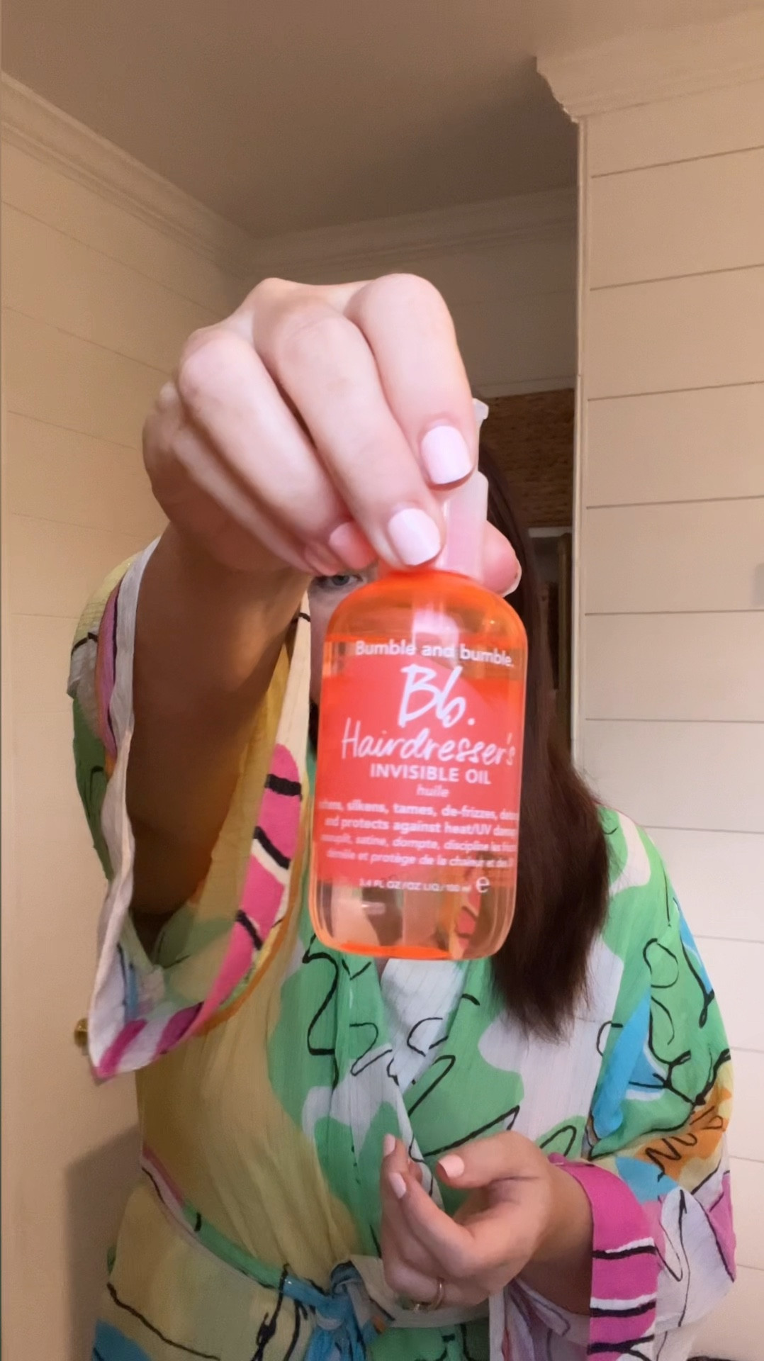 this @bumbleandbumble hairdressers invisible oil is great for damp hair before drying or on dry hair for a little shine and refresh 

#LTKOver40 #LTKBeauty #LTKVideo