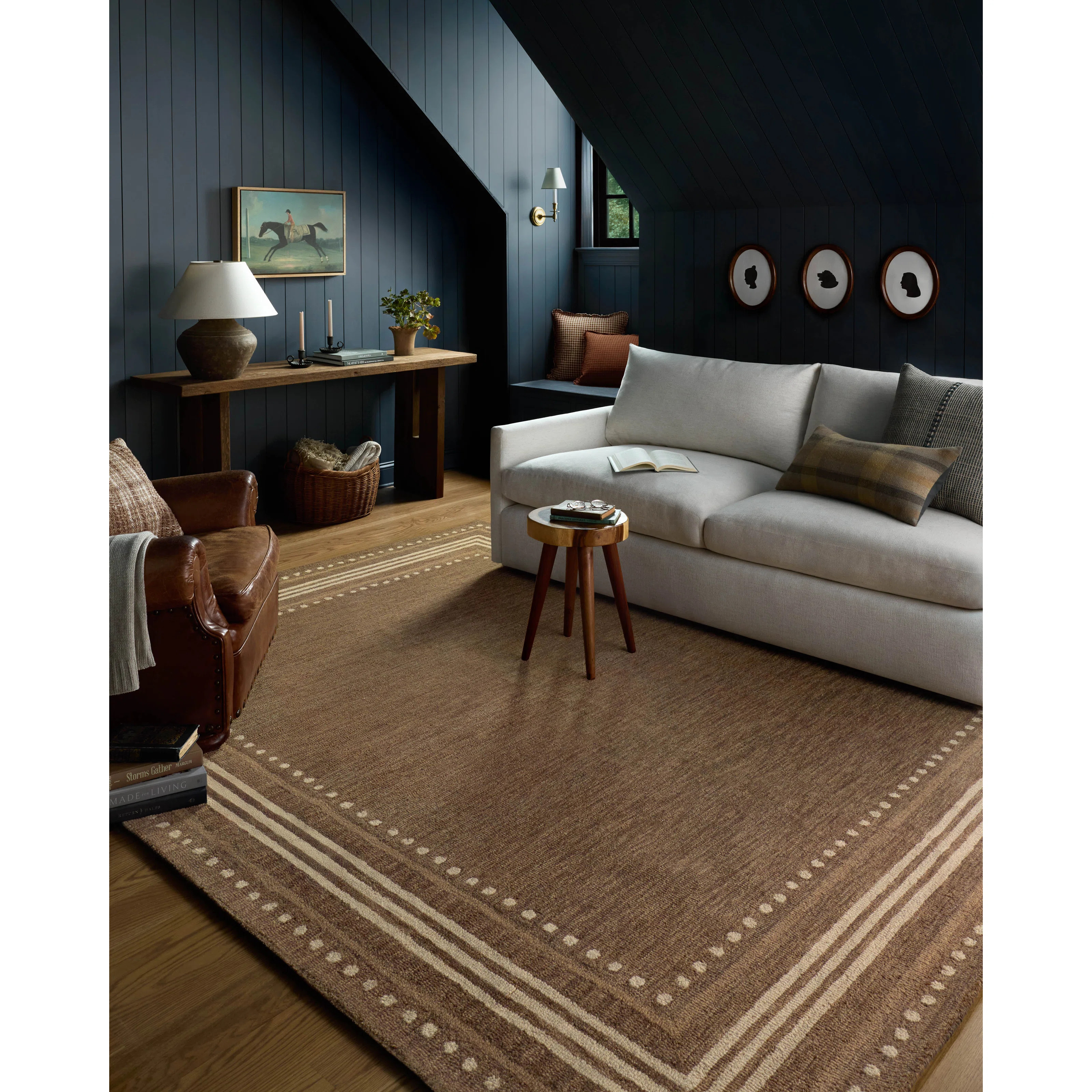 Chris Loves Julia x Loloi Alfie Bark / Natural Area Rug | Wayfair North America