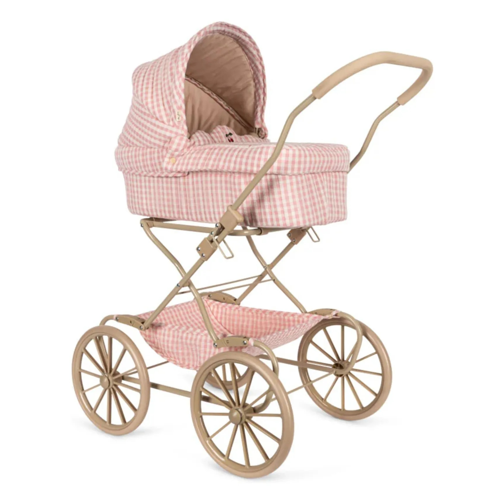 Baby carriage for Vichy doll | Pink | Smallable