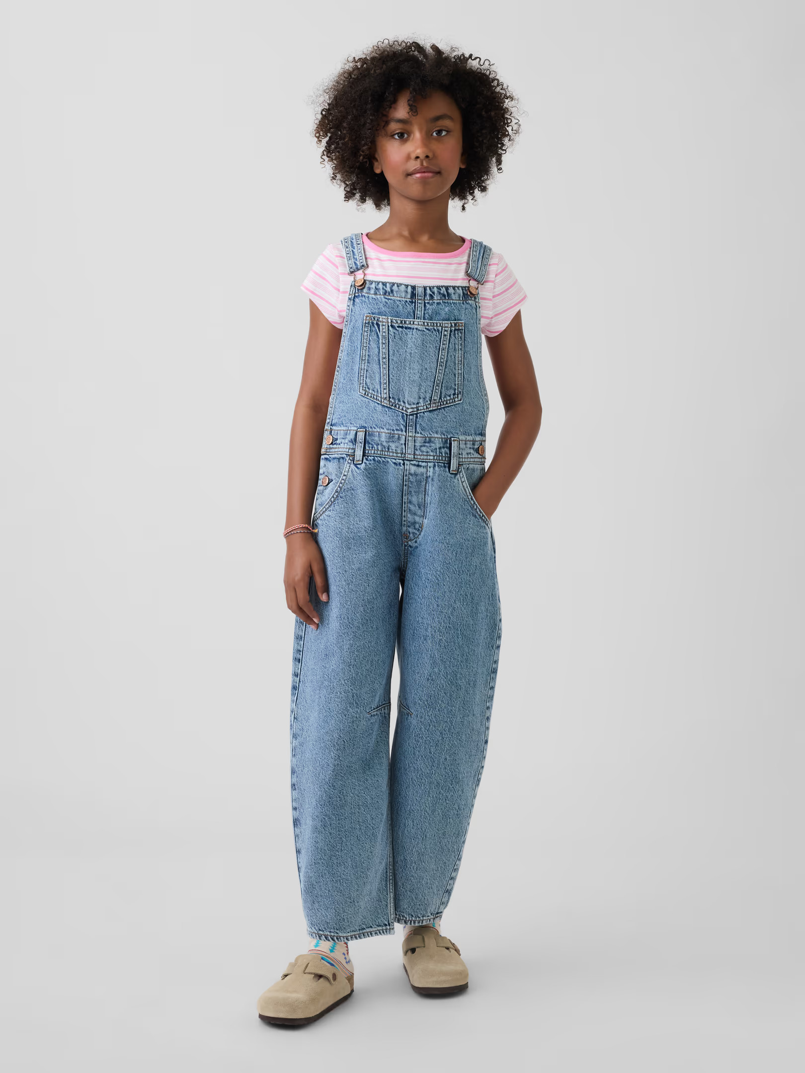 Kids Barrel Overalls | Gap (US)