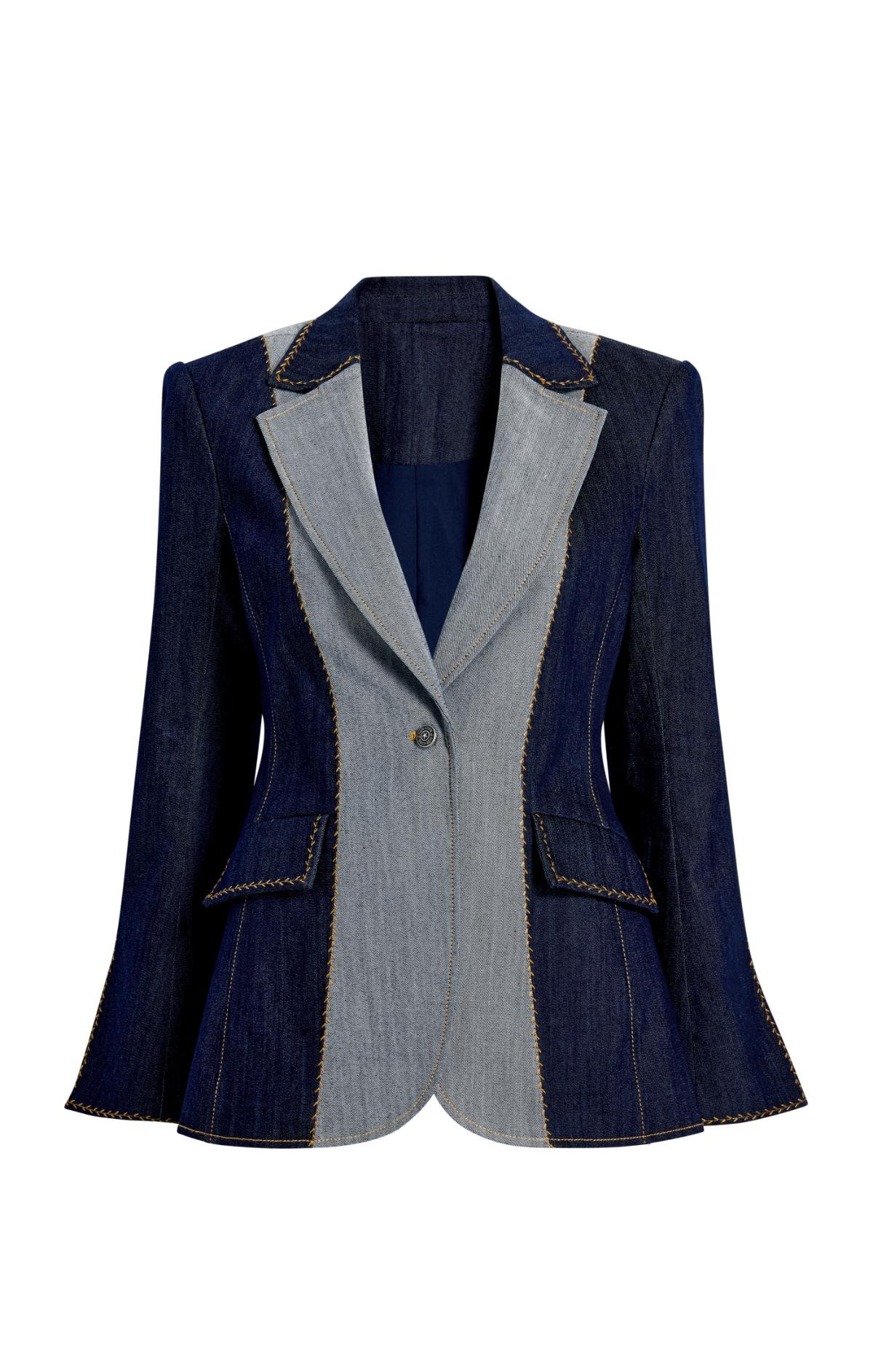 Contrast Sallie Jacket | Cinq à Sept
