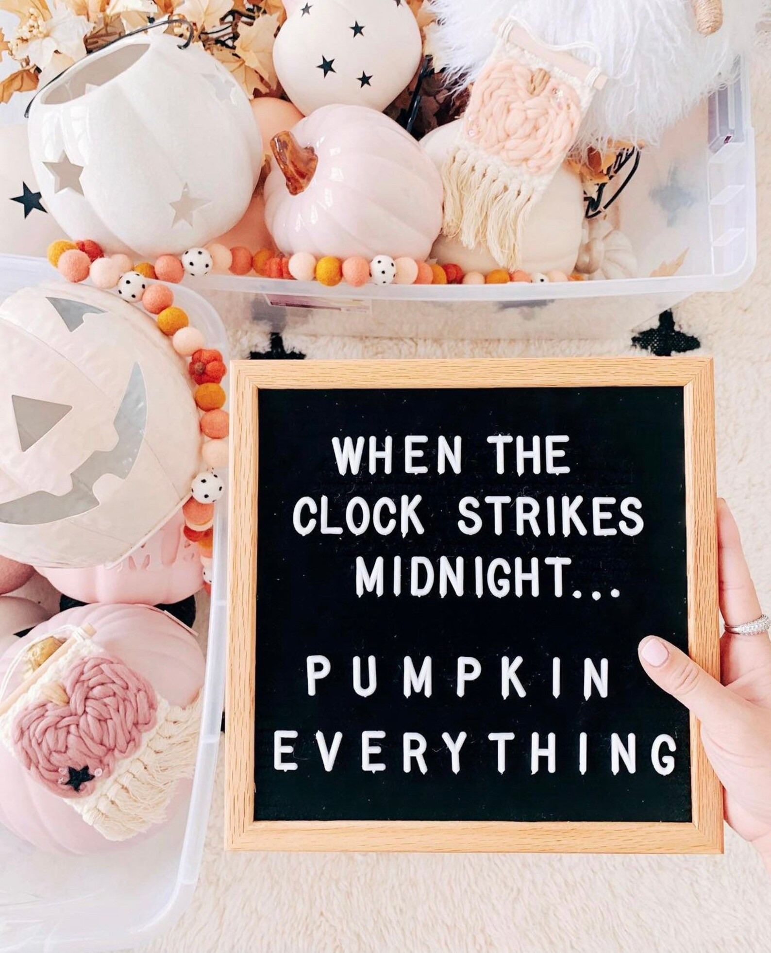 Pumpkin Felt Ball Garland Felt Pumpkin Garland Fall - Etsy | Etsy (US)