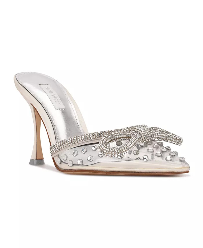 Nine West Women's Nanita Heeled Slides & Reviews - Sandals - Shoes - Macy's | Macys (US)