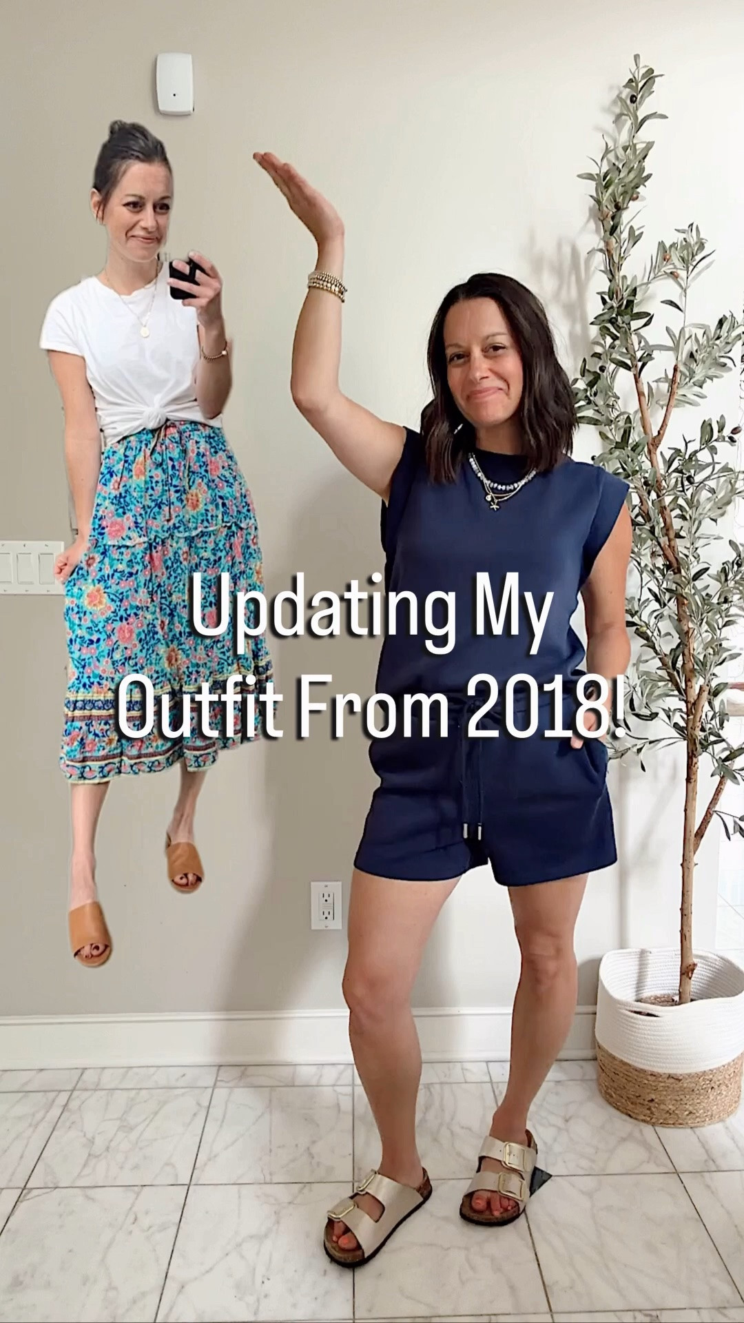 Updating my outfit from 2018. Skirt and top run true to size!

#LTKootd #LTKOver40 #LTKgrwm