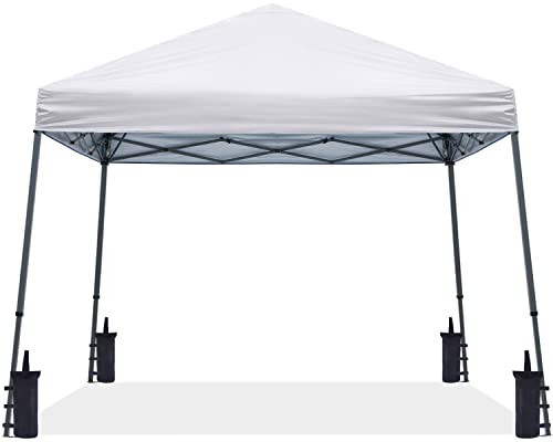 ABCCANOPY Stable Pop up Outdoor Canopy Tent 12 x 12 ft Base / 10 x 10 ft Top, White | Amazon (US)