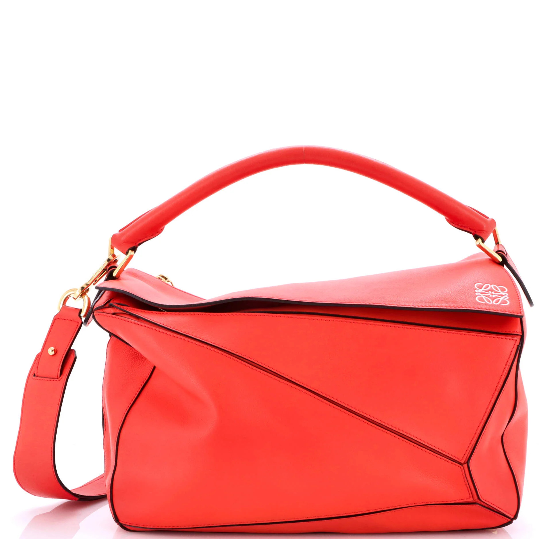 Pre-Loved Loewe Puzzle Bag Leather Large | Zulily
