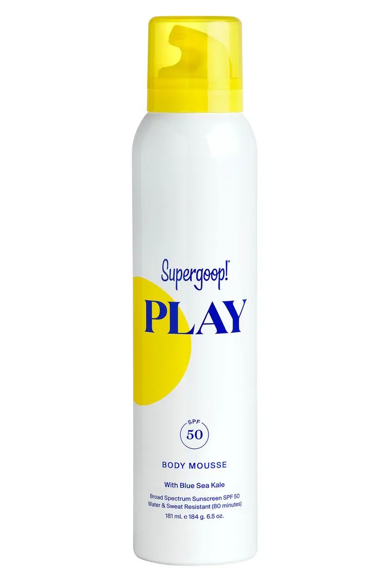 Supergoop! Play Body Mousse Broad Spectrum SPF 50 Sunscreen | Nordstrom