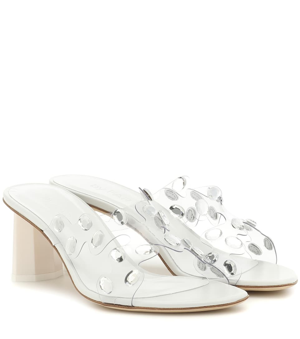 Gorgeous embellished PVC sandals | Mytheresa (UK)