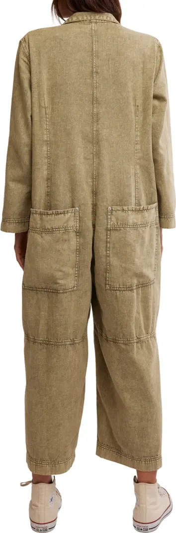 Margarita Long Sleeve Denim Jumpsuit | Nordstrom