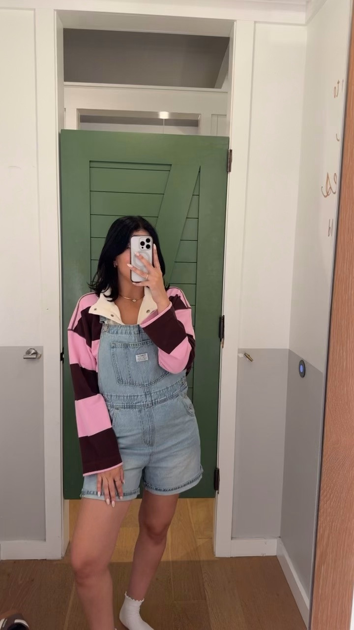These cutest stripe long sleeve. Wearing the size small. 💕🌸

#LTKootd