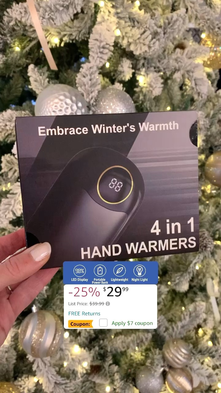Inexpensive gift idea for anyone really! No matter if you’re out on the slopes or just living in a cold area, these are super handy!
My husband just bought them for himself even though Christmas is around the corner.

Gift guide, gift idea for teens, gift idea for men, gift idea for outdoor lovers, gift idea under $30, Amazon gifts

#LTKHoliday #LTKfindsunder50 #LTKGiftGuide