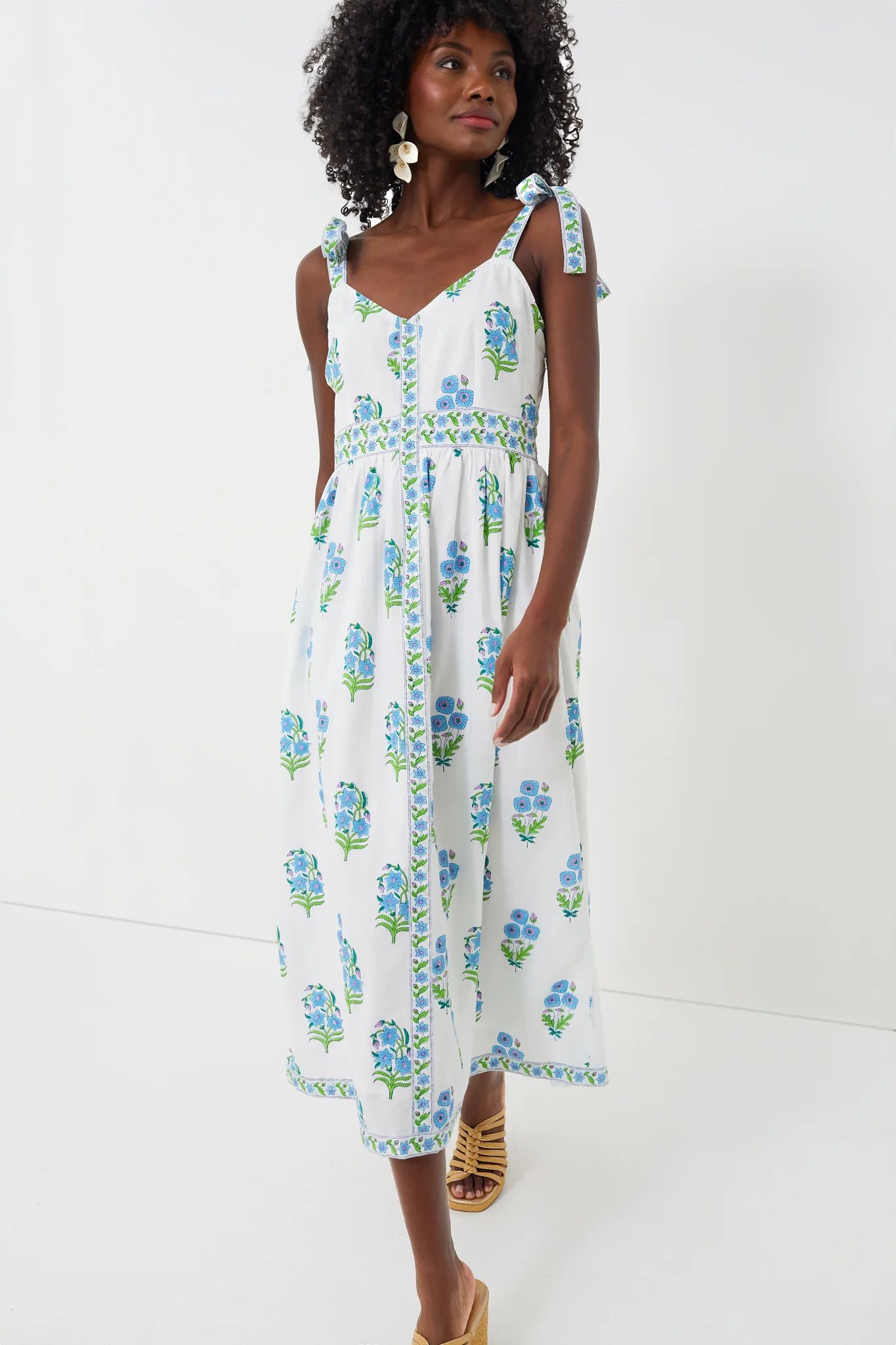 Cyan Magnolia Maree Dress | Tuckernuck (US)