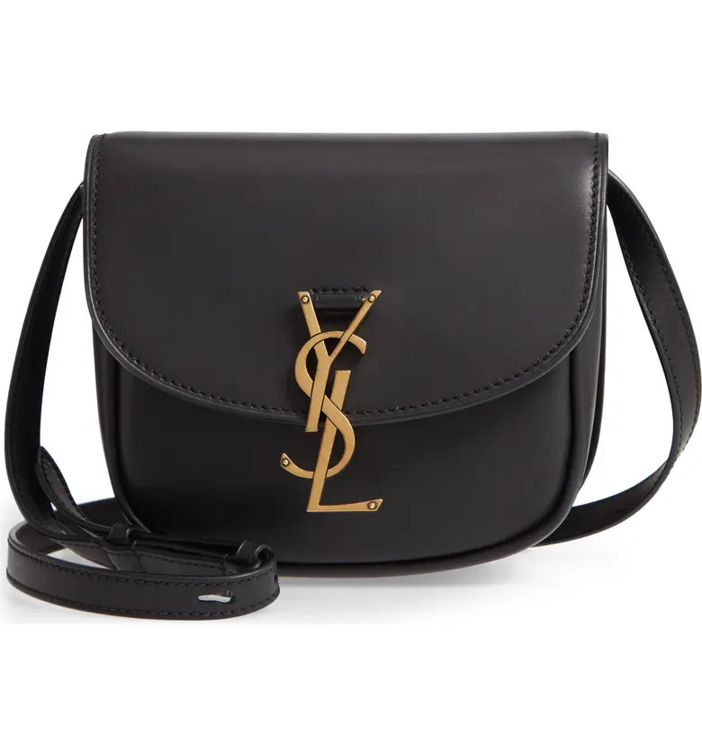 Saint Laurent Kaia YSL Monogram Leather Crossbody Bag | Nordstrom | Nordstrom