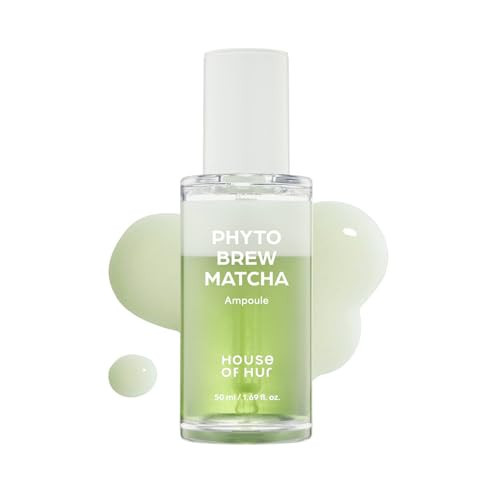 House of Hur Phyto Brew Matcha Ampoule, Hydrating Korean Skincare Serum, 50ml / 1.69 fl.oz | Amazon (US)