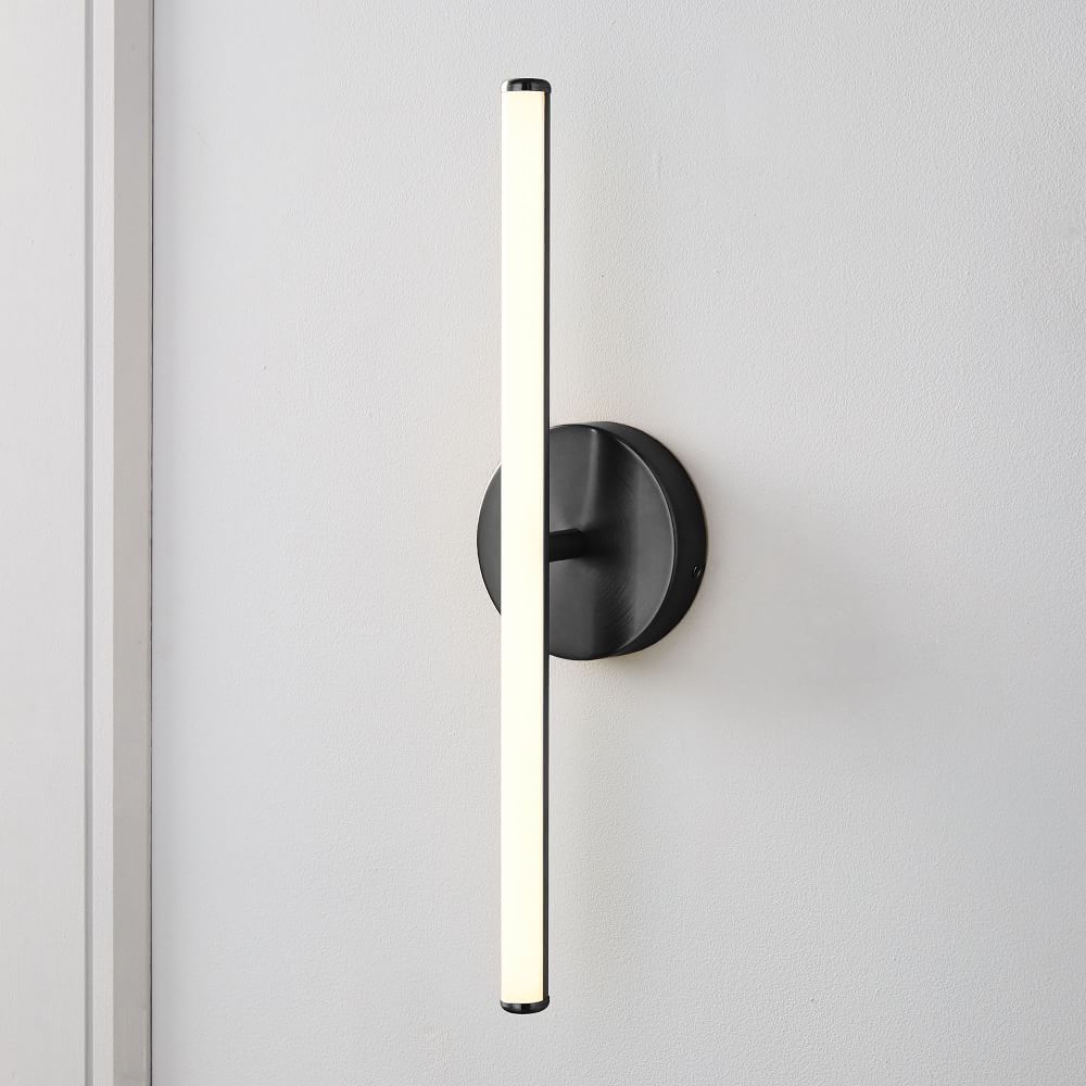 Light Rods LED Sconce In Dark Bronze | West Elm (US)