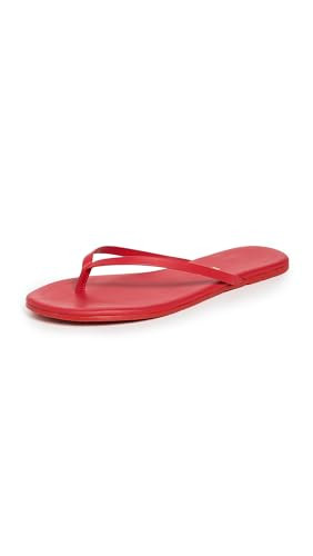 Tkees Women's Solids Flip Flop, Red, 9 M US | Amazon (US)