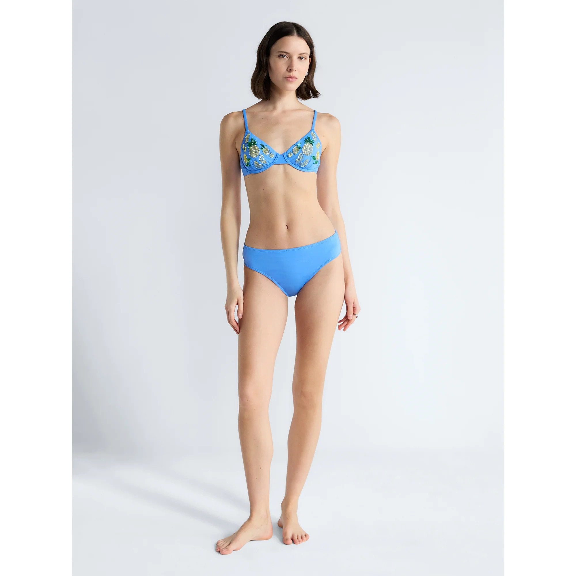 Free Assembly Women's Mid Rise Bikini Bottoms, Sizes XS-XL | Walmart (US)