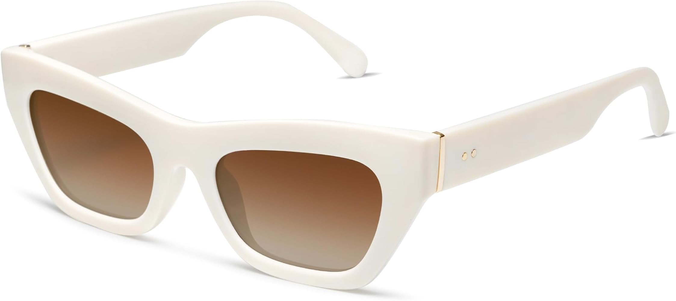 VANLINKER Retro Rectangle Polarized Sunglasses for Womens Men Trendy Classic Sunnies VL9772 | Amazon (US)