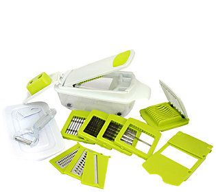 MegaChef 8-in-1 Multi-Use Slicer, Dicer, and Ch opper | QVC