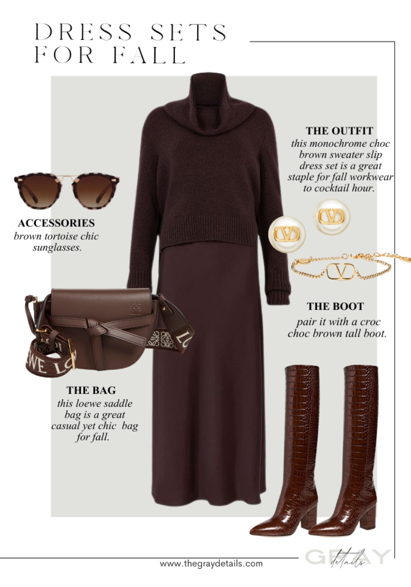 Slip dress set for fall. 25% off at checkout 

#LTKsalealert #LTKshoecrush #LTKstyletip