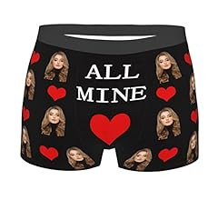Kanwode Personalized Men's Underwear, Custom Face Boxer Briefs Gifts for Husband Boyfriend Printe... | Amazon (US)