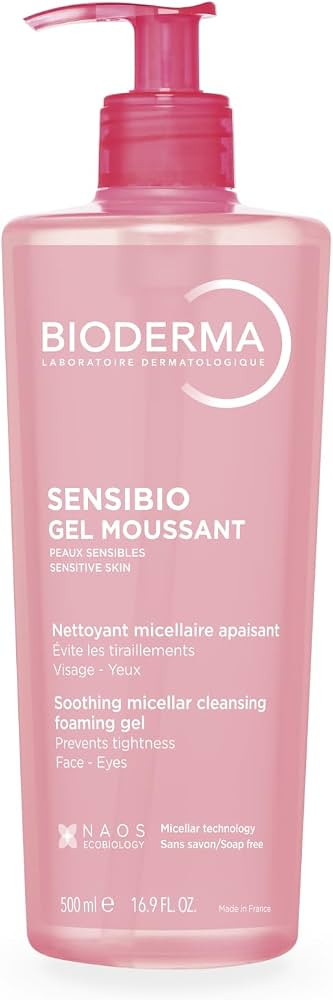 Bioderma Sensibio Foaming Gel Cleansing and Make-Up Removing Refreshing feeling for Sensitive Ski... | Amazon (US)
