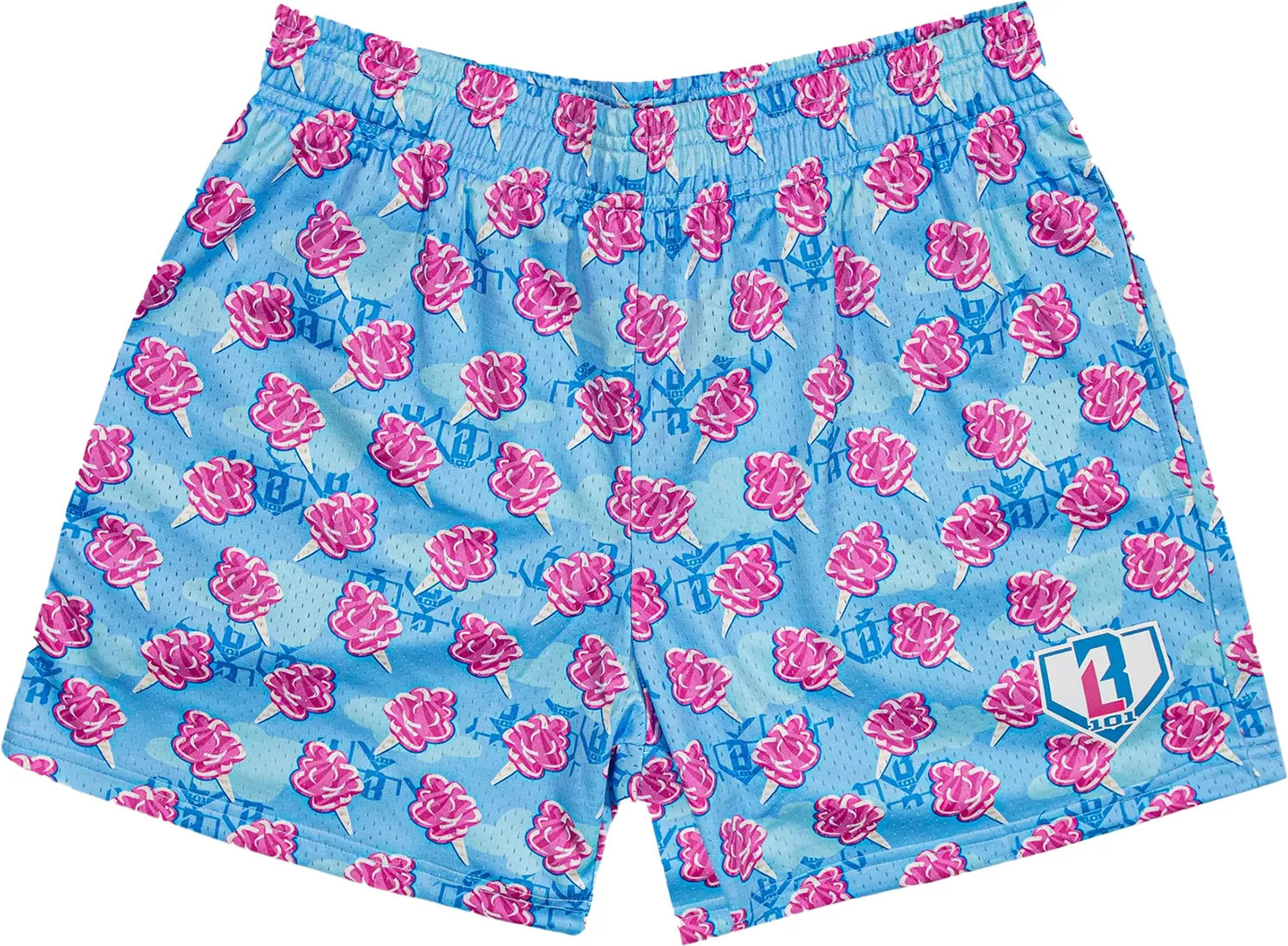 Baseball Lifestyle 101 Men's 5” Cotton Candy Shorts, XL, Blue | DICK'S Sporting Goods
