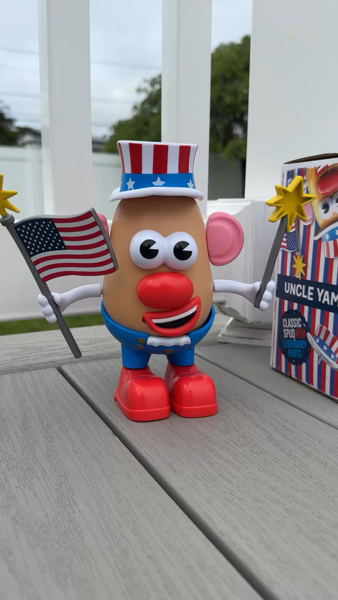 America’s 250th never looked so good! ❤️🤍💙 Mr. Potato Head Uncle Yam, are ready for the festivities

#LTKSeasonal #LTKKids #LTKvlog