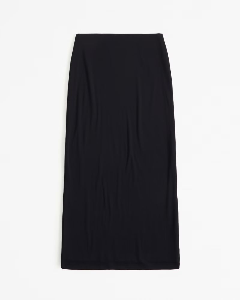 Women's Rib Knit Maxi Skirt | Women's Bottoms | Abercrombie.com | Abercrombie & Fitch (US)