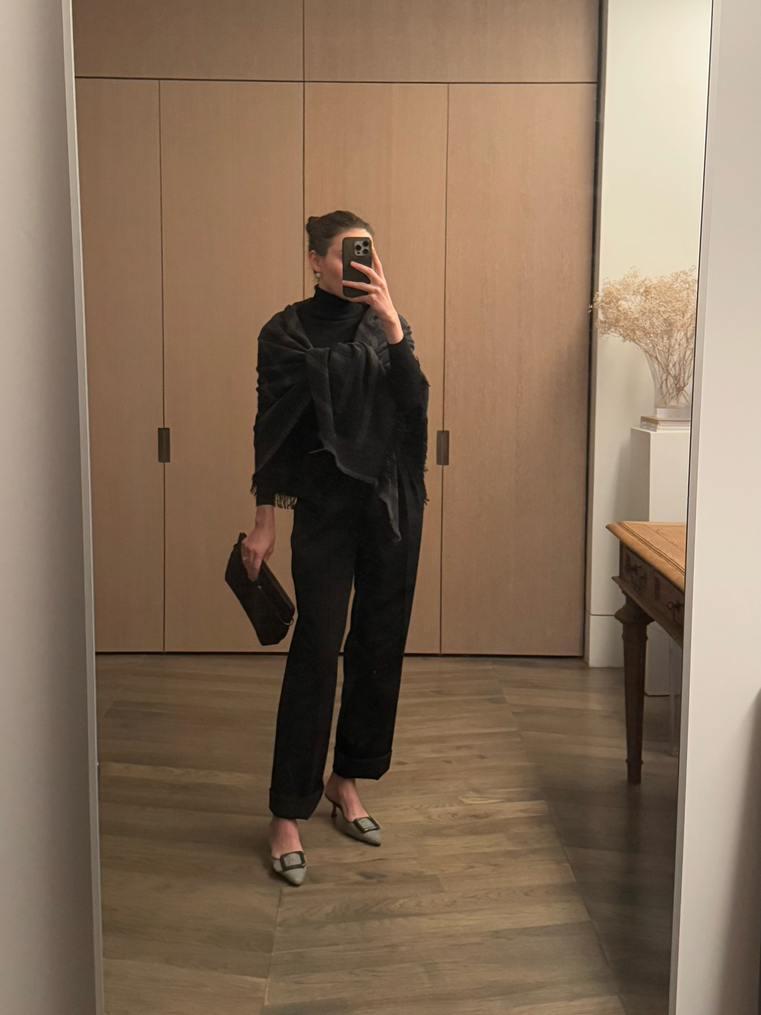 Cuffed the pants to show more ankle / shoe but would also style with a heeled boot for arctic days 

#LTKItBag #LTKStyleTip #LTKShoeCrush