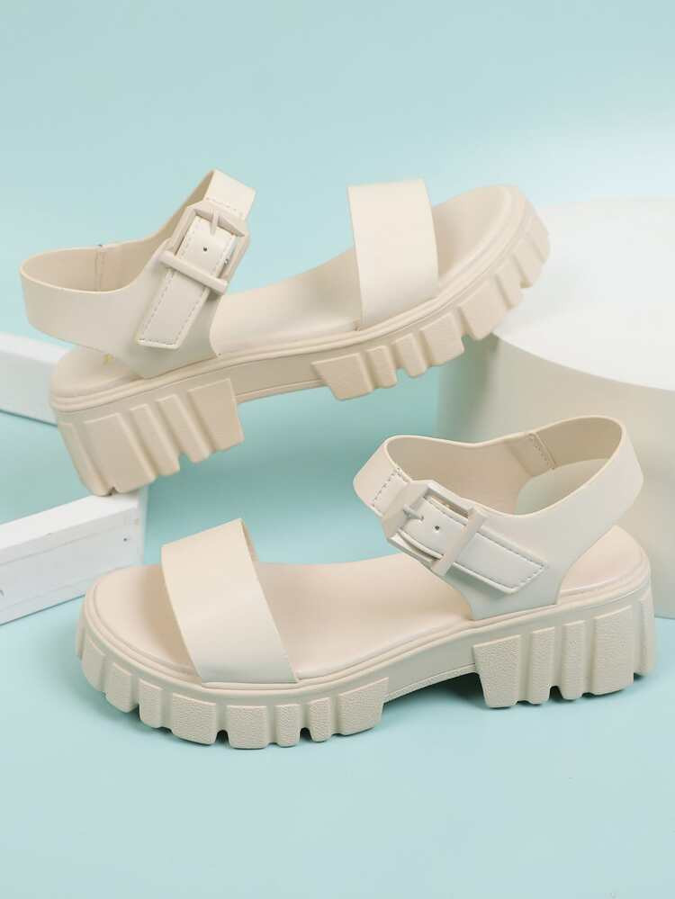 Ankle Strap Wedge Sandals | SHEIN