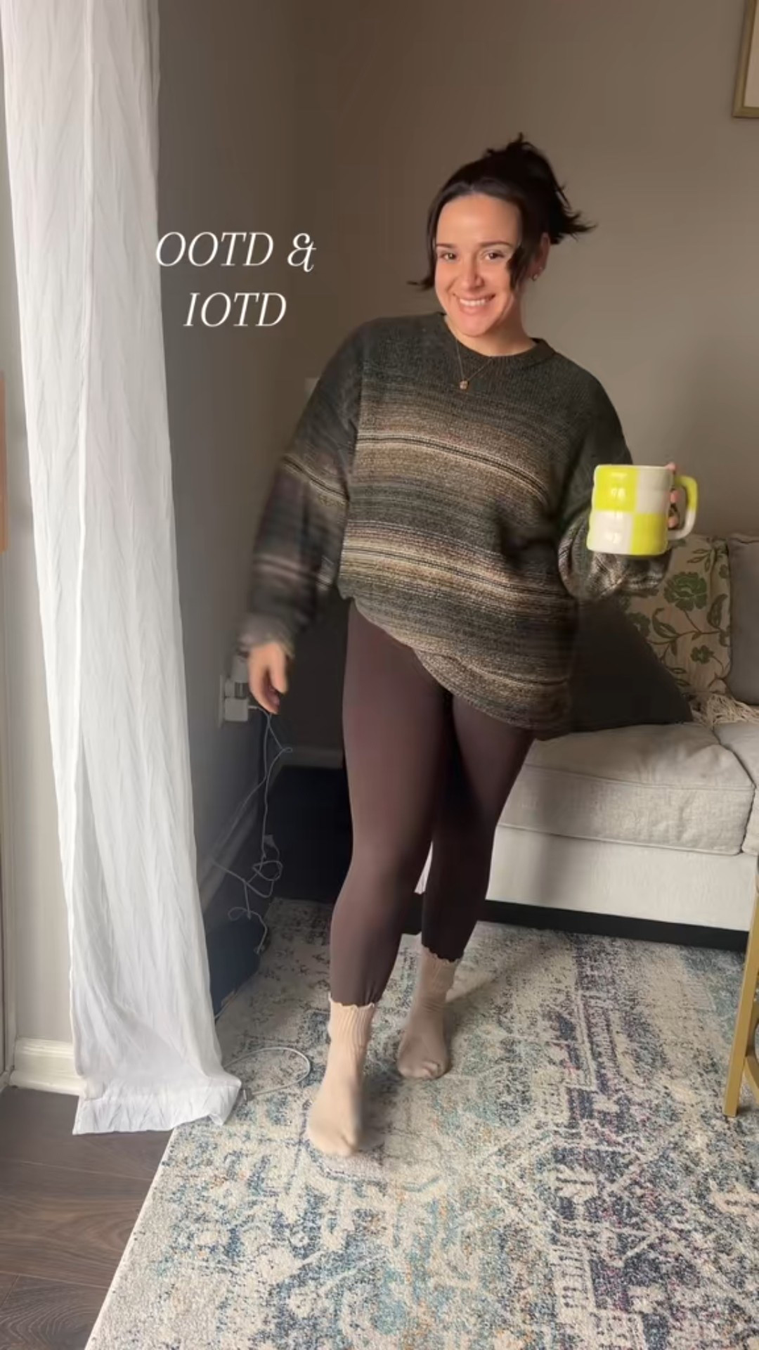 OOTD 🫶🏻
Thrifted sweater but just really loving this fall look today & always love pairing an oversized anything with an Old Navy set 

#LTKSeasonal #LTKootd #LTKmomlife