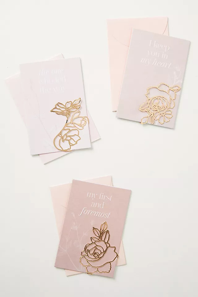Floral Bookmark Greeting Card | Anthropologie (US)