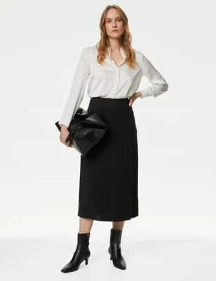 Midi Pencil Skirt | Marks and Spencer US