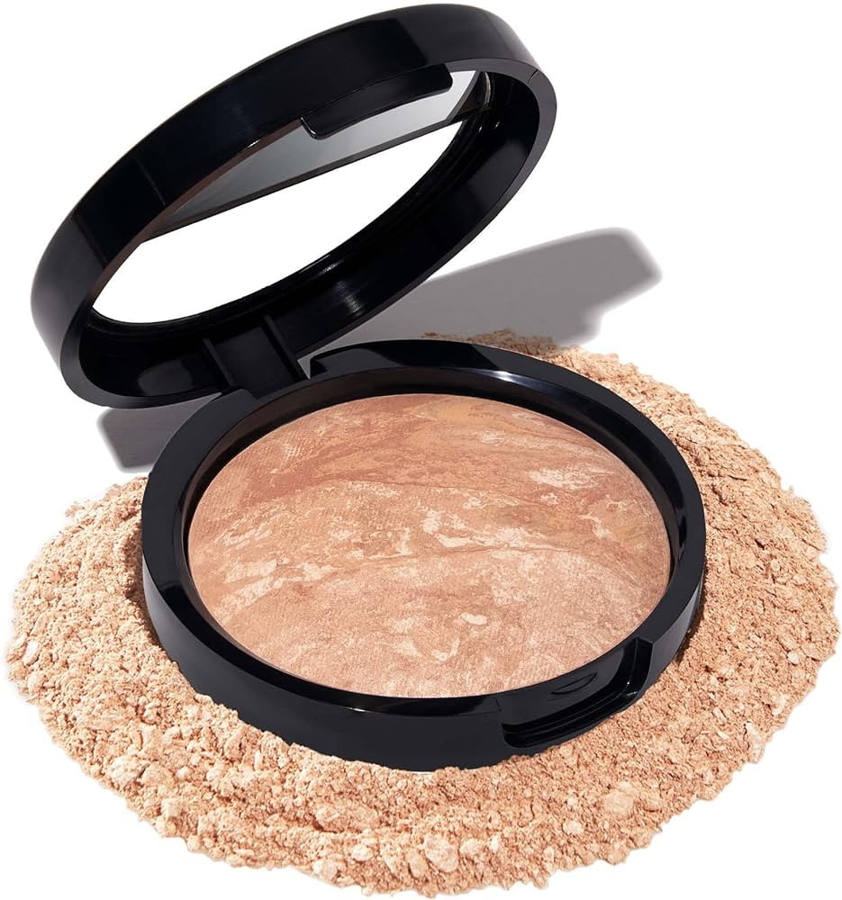 LAURA GELLER NEW YORK Award-Winning Baked Balance-n-Brighten Color Correcting Powder Foundation -... | Amazon (US)