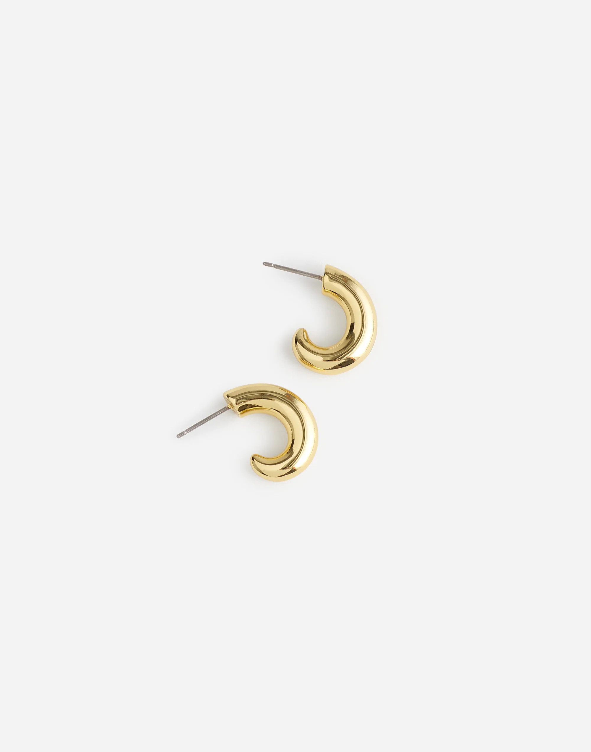 Chunky Half Hoop Earrings | Madewell | Madewell