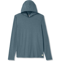 Vuori Strato Tech Hoodie | Blue Sea Heather | Large | Vuori Clothing (US & Canada)