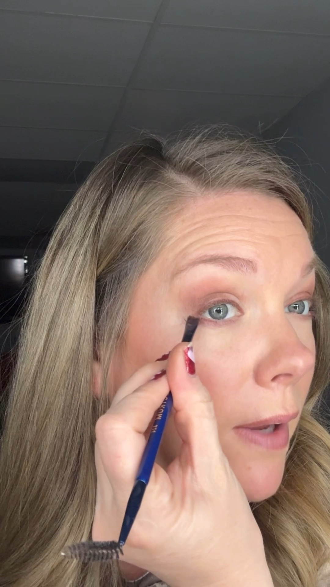 I like to use an eyeshadow over a pencil liner to help soften and blend out the eyeliner. Linked products below ⬇️ 

#LTKgrwm #LTKmomlife #LTKBeauty