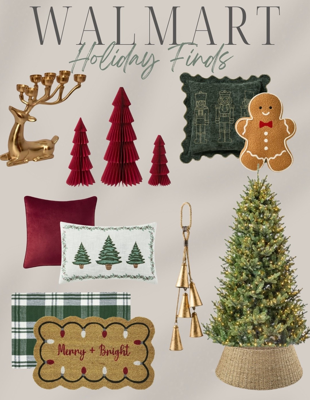 Christmas decor finds at Walmart 

#LTKHoliday #LTKHome #LTKSeasonal
