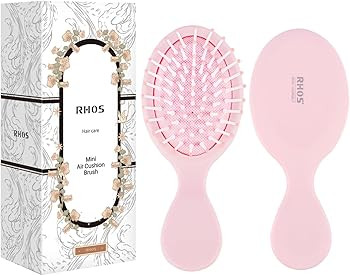 RHOS Mini Hair Brush for Women,Men and Kids-Travel Size Hair Brush for Purse,Pocket,backpack-Smal... | Amazon (US)