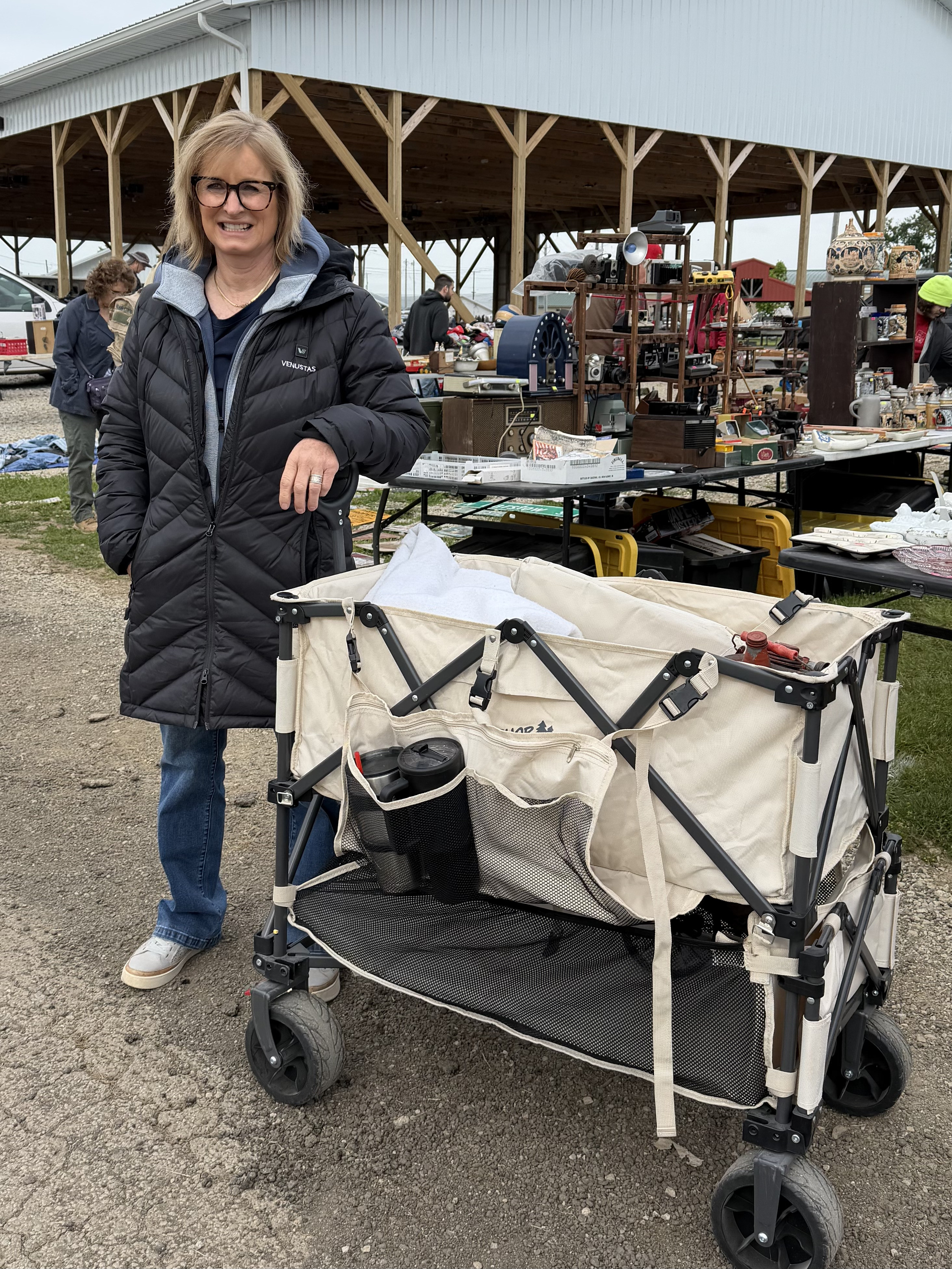 We love our double-decker wagon for our flea market hauls. We have the camphor wagon and it was a huge upgrade from our old wagon.  

 #LTKstorytime #LTKSeasonal #LTKTravel