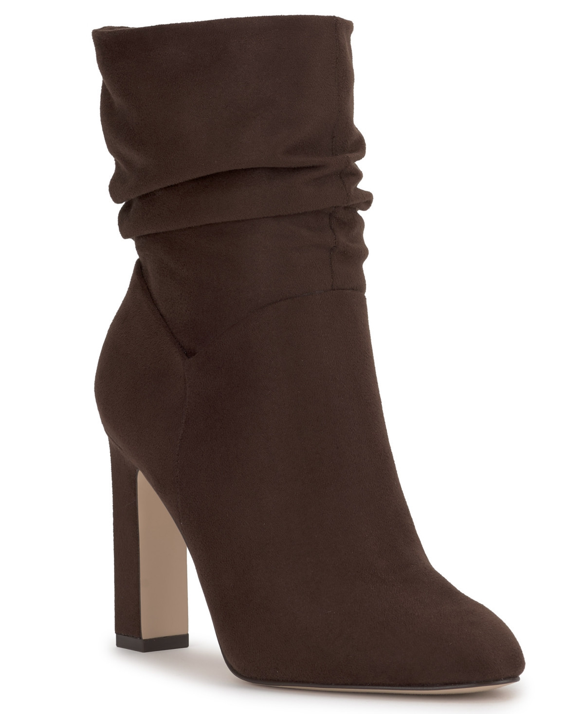 Jessica Simpson Women's Mixtesa Slouchy Dress Booties - Dark Truffle | Macy's