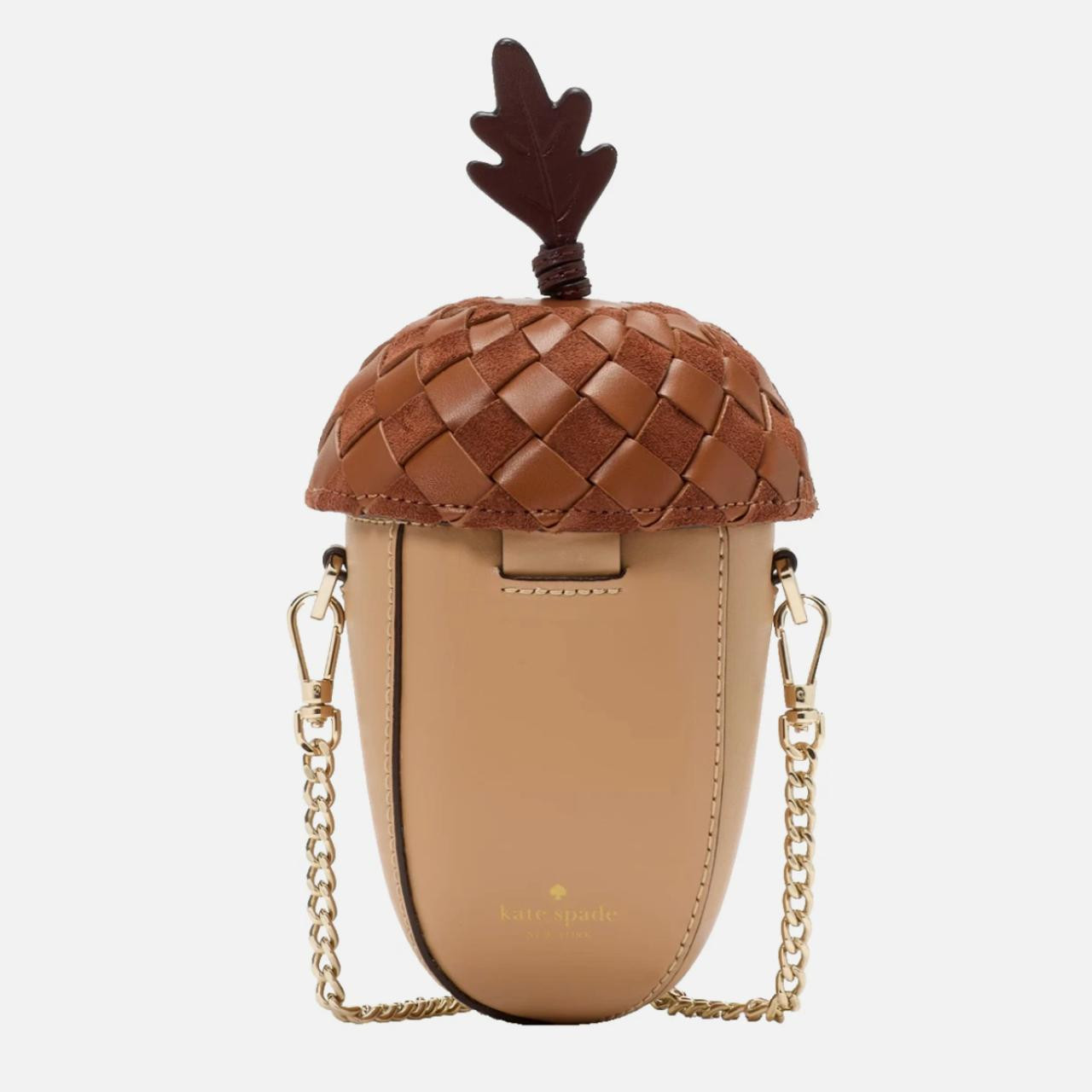 New Kate Spade 3d Acorn Crossbody Smooth Leather... | Depop | Depop US
