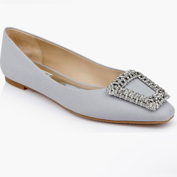 BADGLEY MISCHKA Emerie Embellished Ballet Flats | Poshmark
