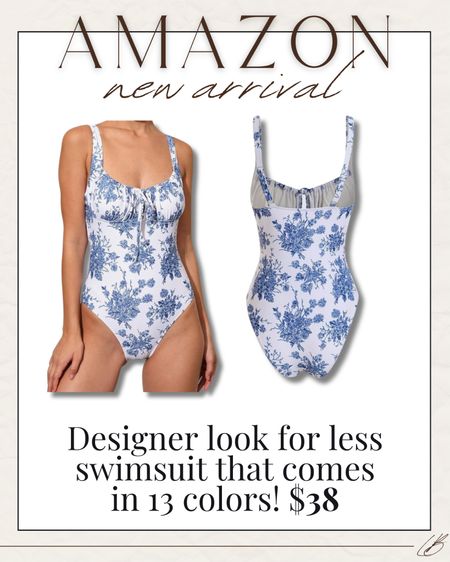 Designer look for less swimsuits from Amazon! 

#LTKFindsUnder50 #LTKSaleAlert #LTKSwim