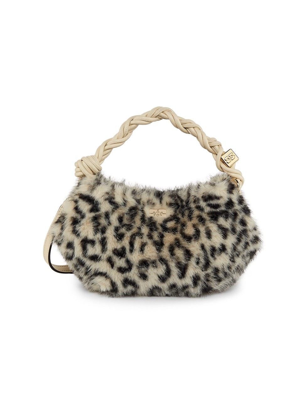 Women's Mini Bou Fur-Print Top Handle Bag - Leopard | Saks Fifth Avenue